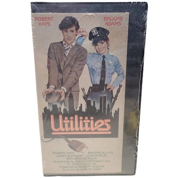Utilities - Vhs Movie SEALED CLAMSHELL - Robert Hays, Brooke Adams